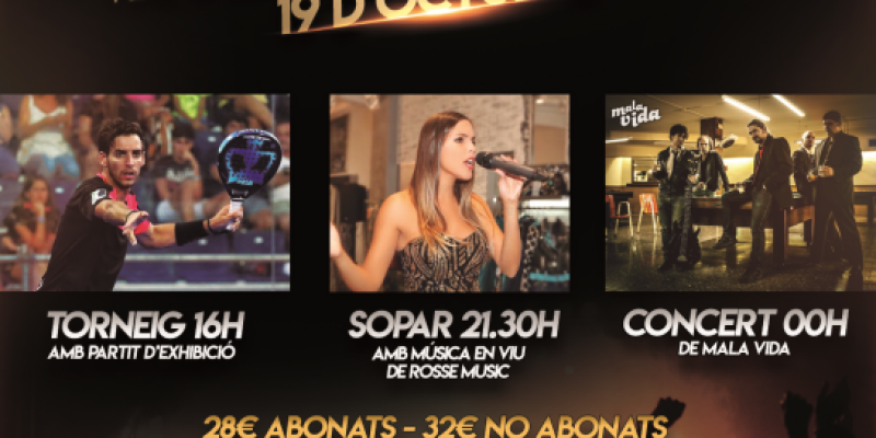 Pàdel Barcelona El Prat celebra els 5 anys 