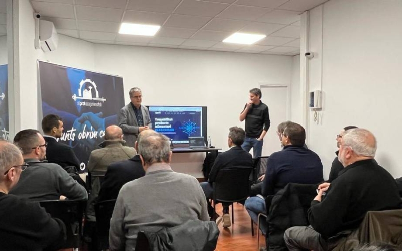 El Blockchain, explicat a les empreses del Prat 