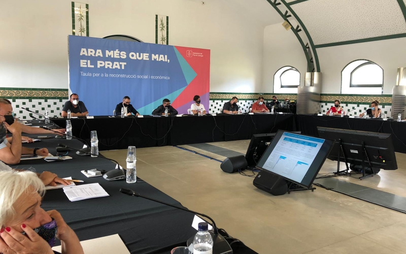 El Prat Empresarial participa de l'Acord de Reconstrucció del Prat 