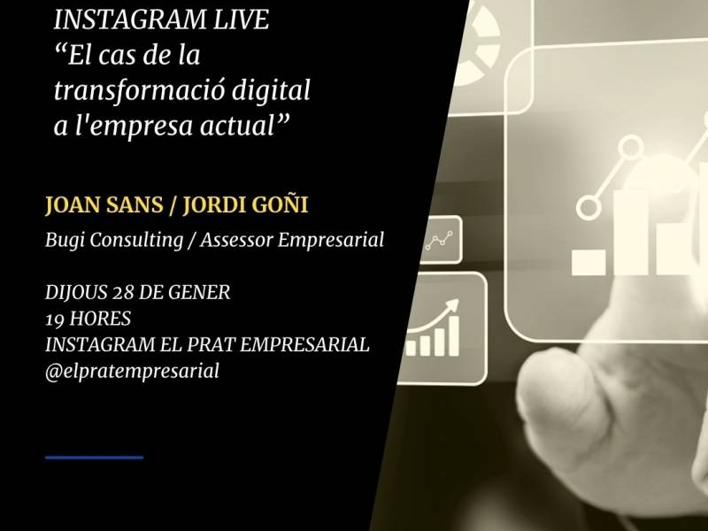 INSTAGRAM LIVE: El cas de la transformació digital a l'empresa actual 