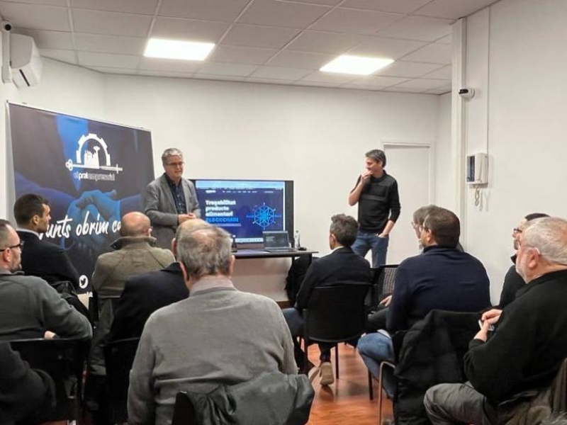 El Blockchain, explicat a les empreses del Prat 