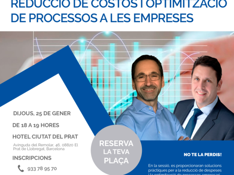 Una conferència sobre optimització per a empreses engega el nou cicle de ponències del Prat Empresarial 